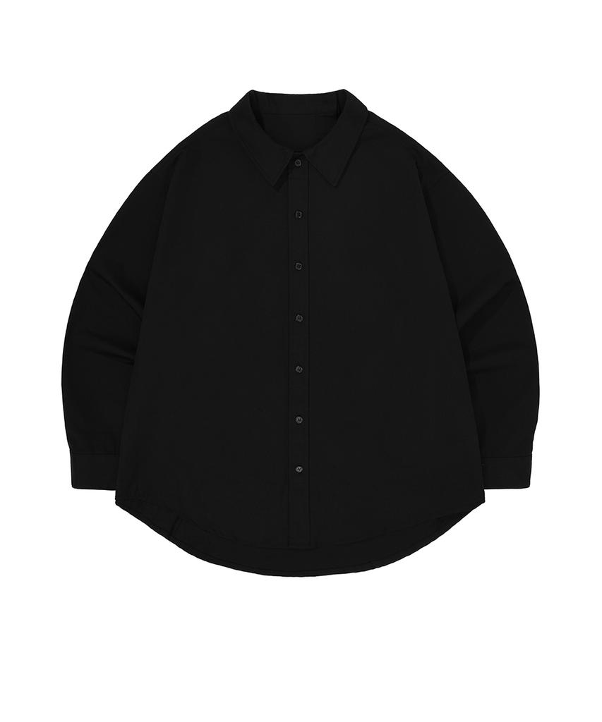 OHY Curve Line Shirt-Black