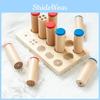 Сенсорное деревянное оборудование для развития слуха и тактильных ощущений у детей