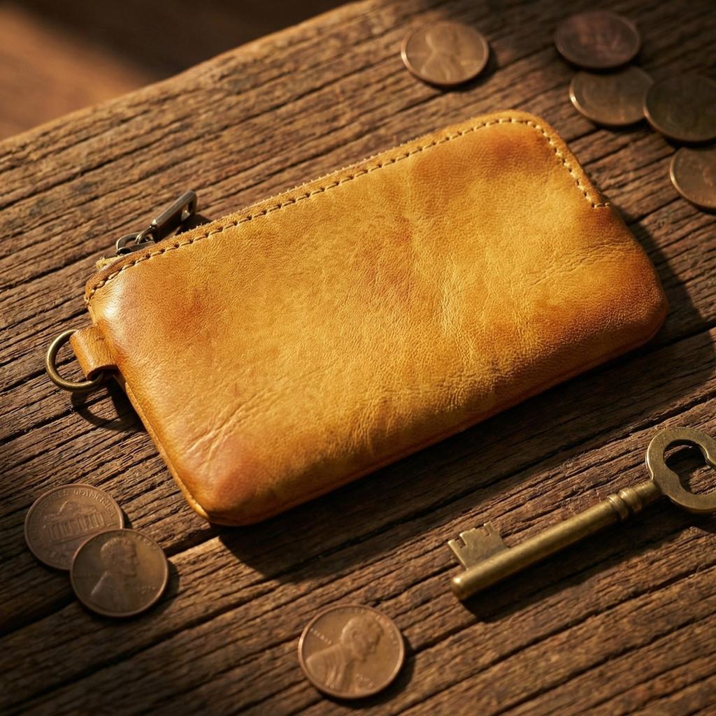 Кошелек для мелочи для мужчин, Мешочек для мелочи для мужчин, Кожаный поднос-кошелек для мужчин, Кошелек для мелочи, Кошелек для наличных, Держатель для ключей, Кошелек для денег