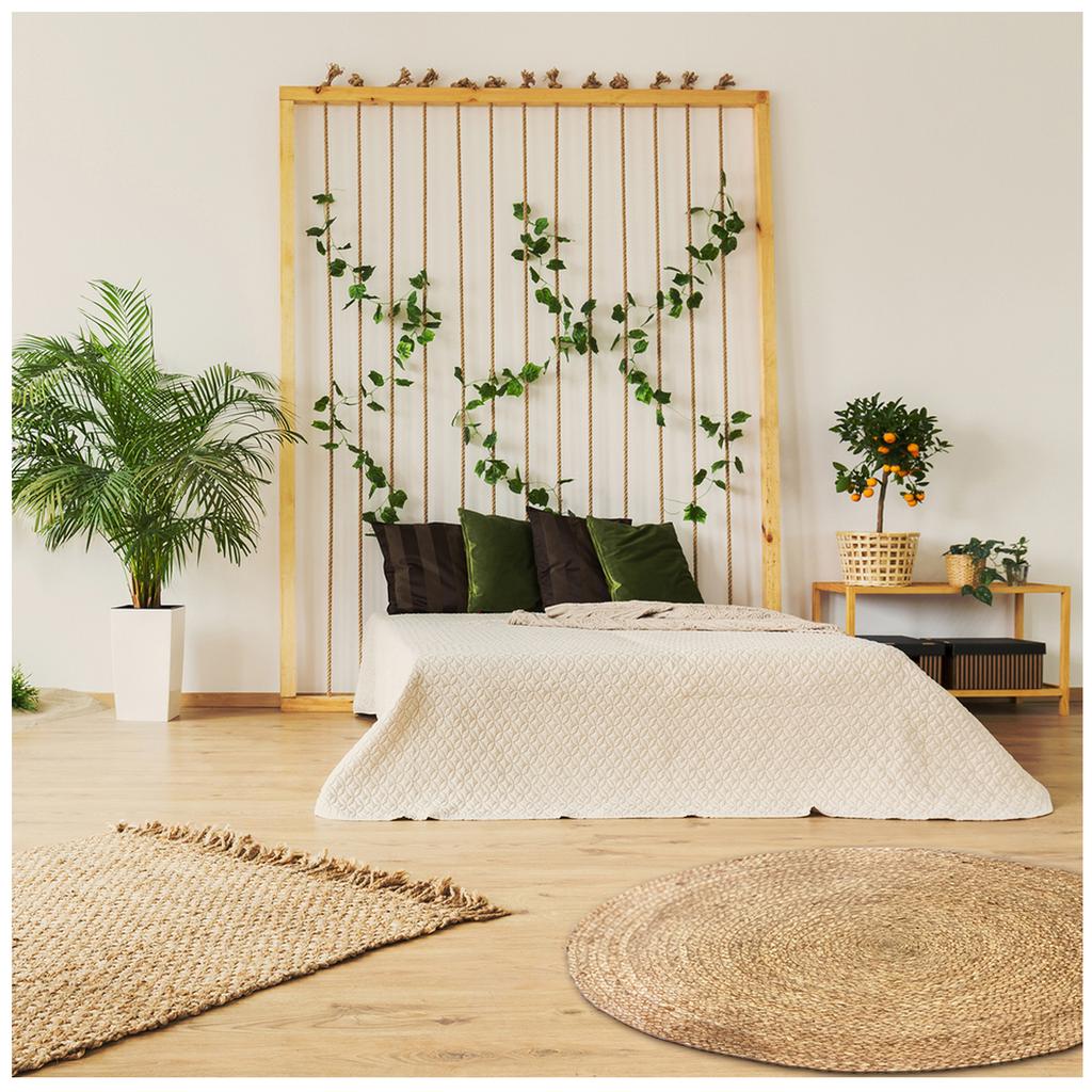 Les Trésors De Lily [R0045] — Джутовый ковер «Бохо», бежевый — 120 см