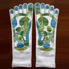 Acupressure Socks And Gloves Tool Set Foot Massage Socks for Foot Pain Relief Comfortable Design Relieve Fatigue with Printed Pressure Points