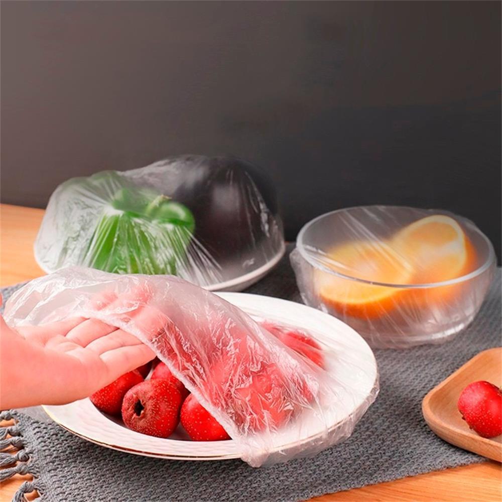 Use Wrap Food Plastic Food Storage Covers Fruit Preservation Cover Kitchen Supplies Cling Film