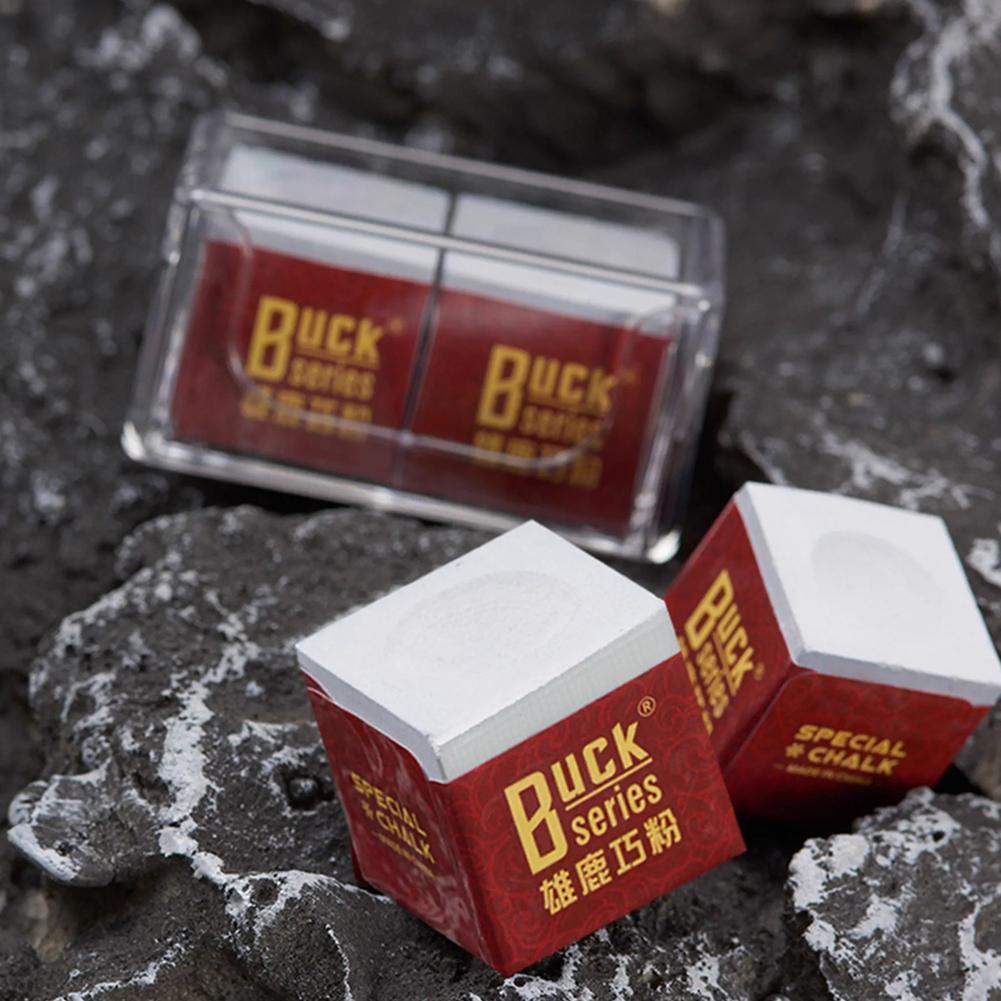 2 ШТ/Коробка Мел для наклеек бильярдного кия Профессиональный Снукер Сухой На масляной основе Порошок для наклеек кия Бильярдные принадлежности