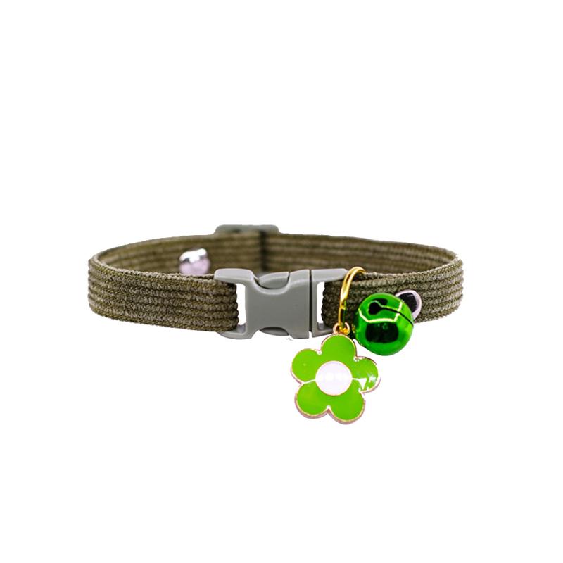 Cats Dogs Bell Collar Adjustable Size Necklace Bow Tie Cute Pendant Wear-resistant Buckle Ring