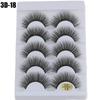 Fluffy Multilayers  Wispy Flared False Eyelashes 3D Faux Mink Hair Criss-cross Eye Lash Extension