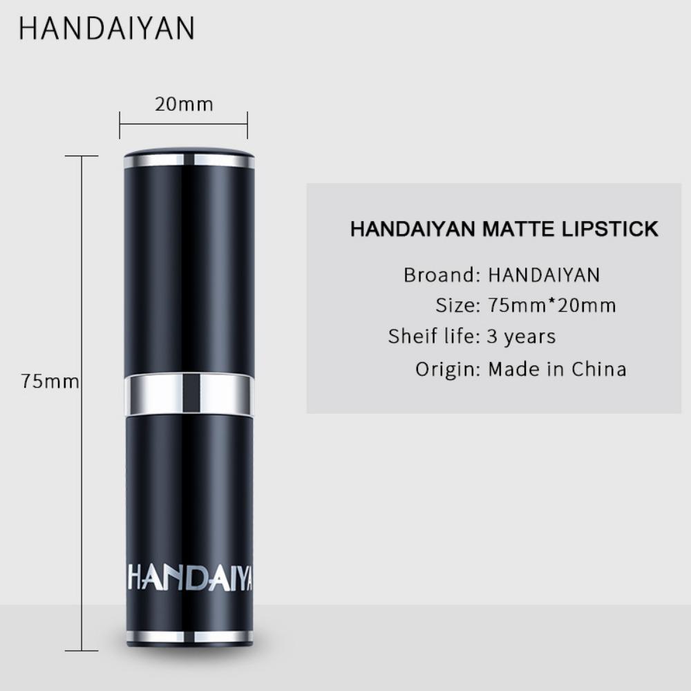 HANDAIYAN Dumpling Fog Surface -long Moisturizing Lipstick Velvet Nourishing Matte Lipstick Red