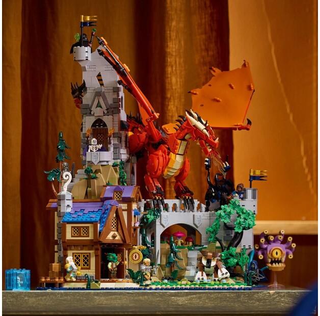 LEGO Ideas 21348 Dungeons & Dragons: Tale of the Red Dragon
