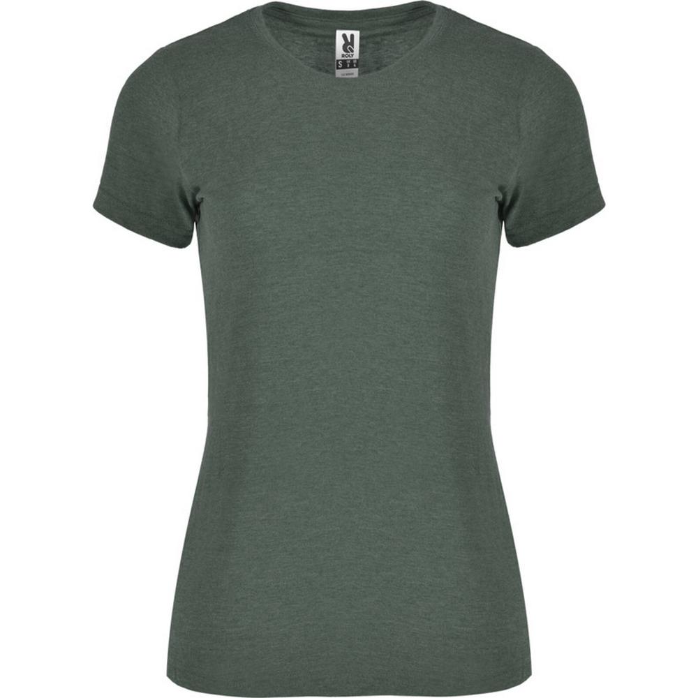 Roly Womens/Ladies Fox Heather Short-Sleeved T-Shirt