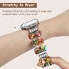 Ceramic + Metal Strap for Apple Watch Series 11 10 42mm / 9 8 7 41mm / SE3 SE2 SE 6 5 4 40mm / 3 2 1 38mm Attractive Bracelet Watch Band