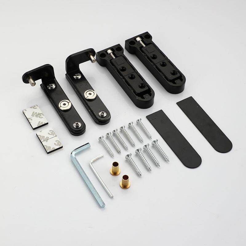 Three-dimensional Adjustable Zinc-alloy Invisible Concealed Installation Modern Minimalist Wooden Door Revolving Door Hinge