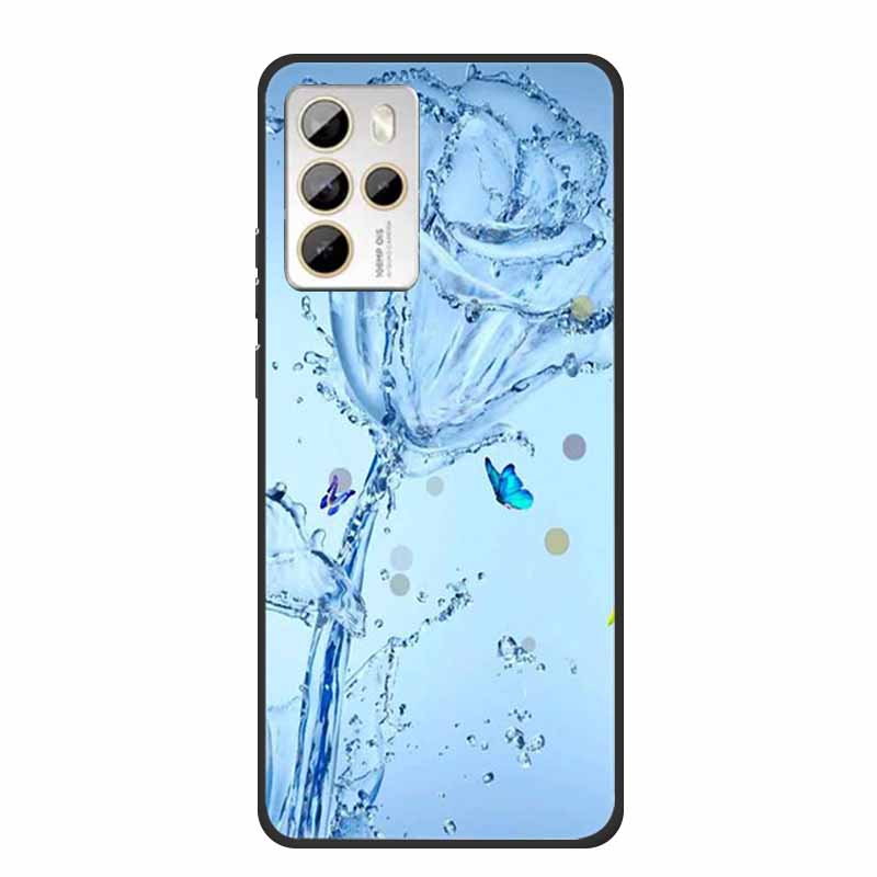 For HTC U23 Pro 5G Case Animals Silicone Soft TPU Phone Cases For HTC U23 Pro 2023 HTCU23 2QCB100 Protector Cartoon Wolf Coque