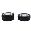 ABNR 1/10 Buggy Tires W/Alum Dish Wheel Rims For Tamiya TD4/DF03/DF02/TT02B/DT03/DT02/DB01 TORNADO EPX Off-Road Car