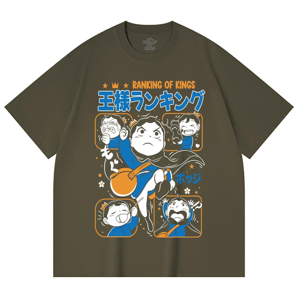 230 Gsm 100% Cotton Ousama Ranking V1 Print Unisex Heavy Cotton T Shirt