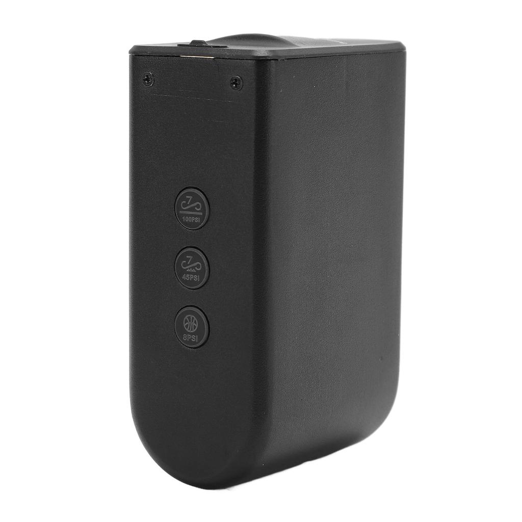 Portable Tire Inflator 100PSI High Pressure Cordless Air Pump for Road Mountain Cycling and Ball