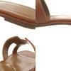 Б/У ОРИГИНАЛЬНЫЕ Сандалии HERMES Oran Коричневая Кожа