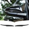 For Toyota 4Runner 10- Real Carbon Fiber Rearview Mirror Molding Cover Trim