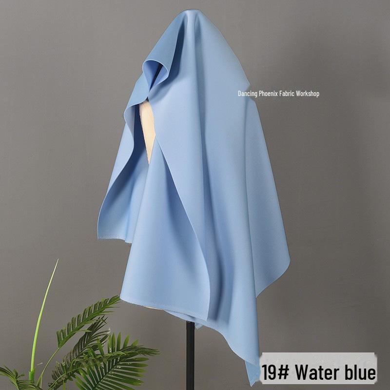 320 г утолщенного шелкового хлопкового трикотажного полотна для эластичного силуэта