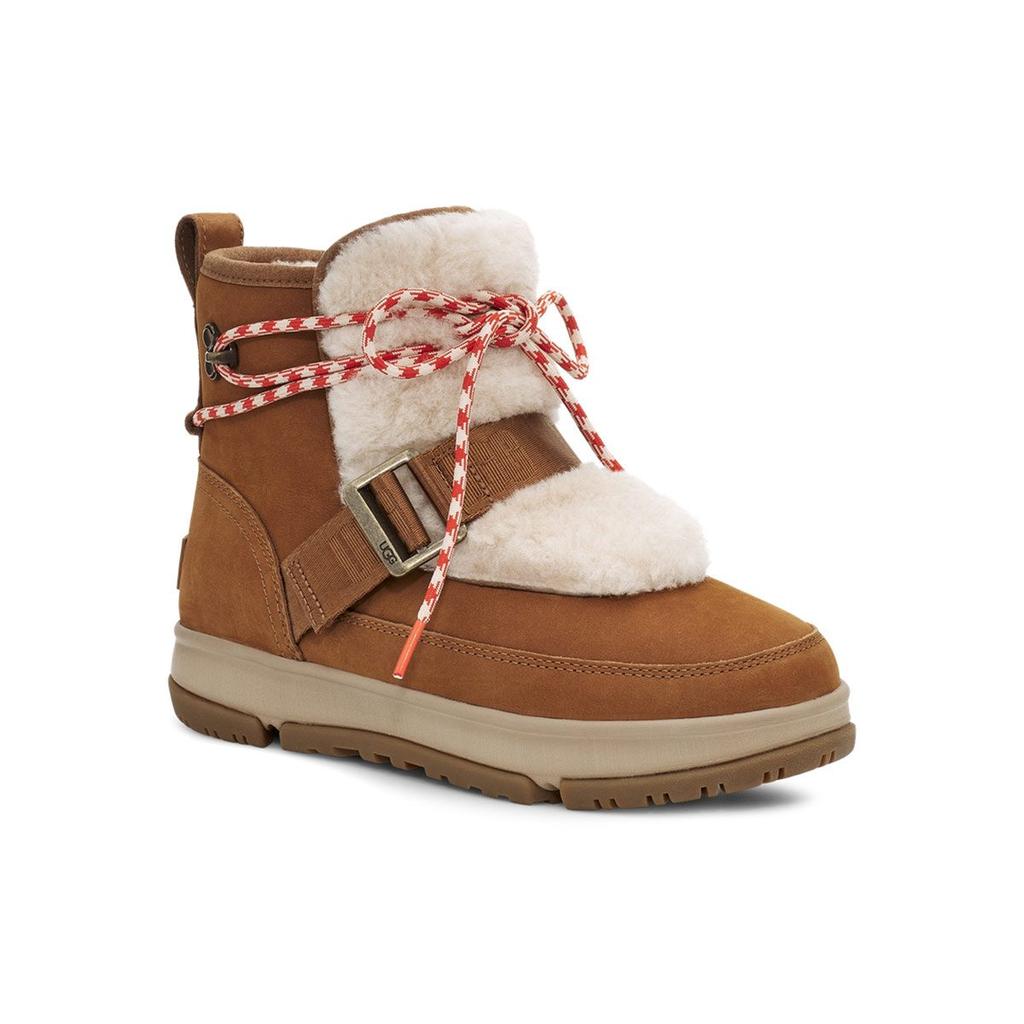 UGG Классические погодные ботинки для хайкинга, коричневые, женские, 1112477-CHE
