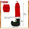 Table Leg Chair Foot Covers Santa Claus Christmas Decoration for Home Chair Table Cover Decor New Year Supplies