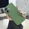Однотонный Ультратонкий Матовый Жесткий Чехол Для iPhone 16 15 14 13 12 mini 11 Pro 16E Xs Xr Max 7 8 Plus SE Полупрозрачный Чехол Fundas