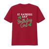 St Patricks Day Birthday Girl Born On Saint Paddys Women T Shirt vintage Washed Stretched Unisex homme Soft Breathable