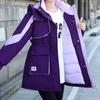 Женская стеганая одежда средней длины, новая стеганая одежда, зимняя утолщенная куртка, стеганая куртка