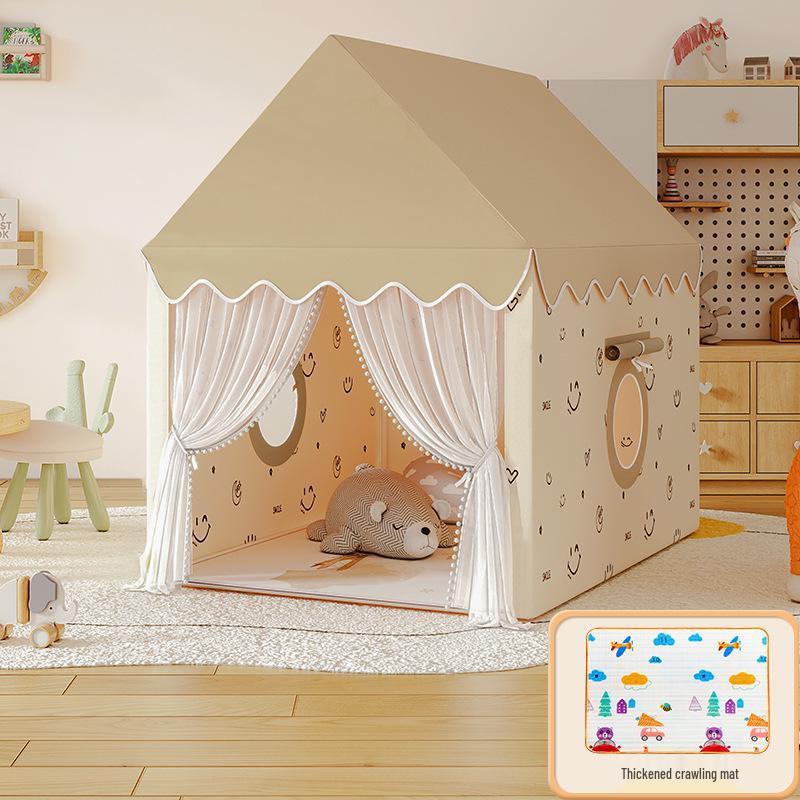 Princess Castle Play Tent for Kids with Mosquito Net - Indoor Pretend Play & Sleep Space