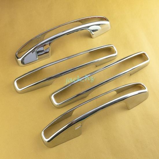 2018- Ford Expedition Chrome Keyless Door Handle Cover Trims For Ford Expedition | Silver | Polished Chrome | Adhesive | Self-Adhesive | China | 1