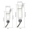 Automatic Hamsters Water Dispenser for Cage Hanging Small Pet Watering Drinking Bowl Bead Head Water Bottle for Rabbits