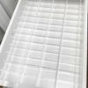 6pcs Acrylic Drawer Dividers Organizer Clear Plastic Drawer Partition Plexiglass Socks Kitchen Utensils Drawer Storage