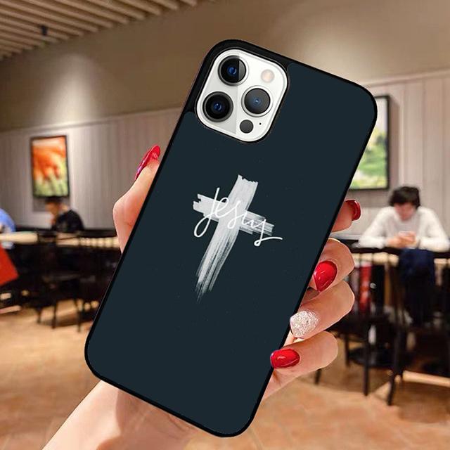Христианский религиозный чехол для телефона с изображением Иисуса для iPhone 17 Air 16 16e 15 Plus для Apple 13 11 12 14 Pro Max Cover fundas