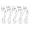 5pcs Bag 2.35mm Ear Clip Electrode Lead Wires Cable for TENS Unit Physiotherapy Machine