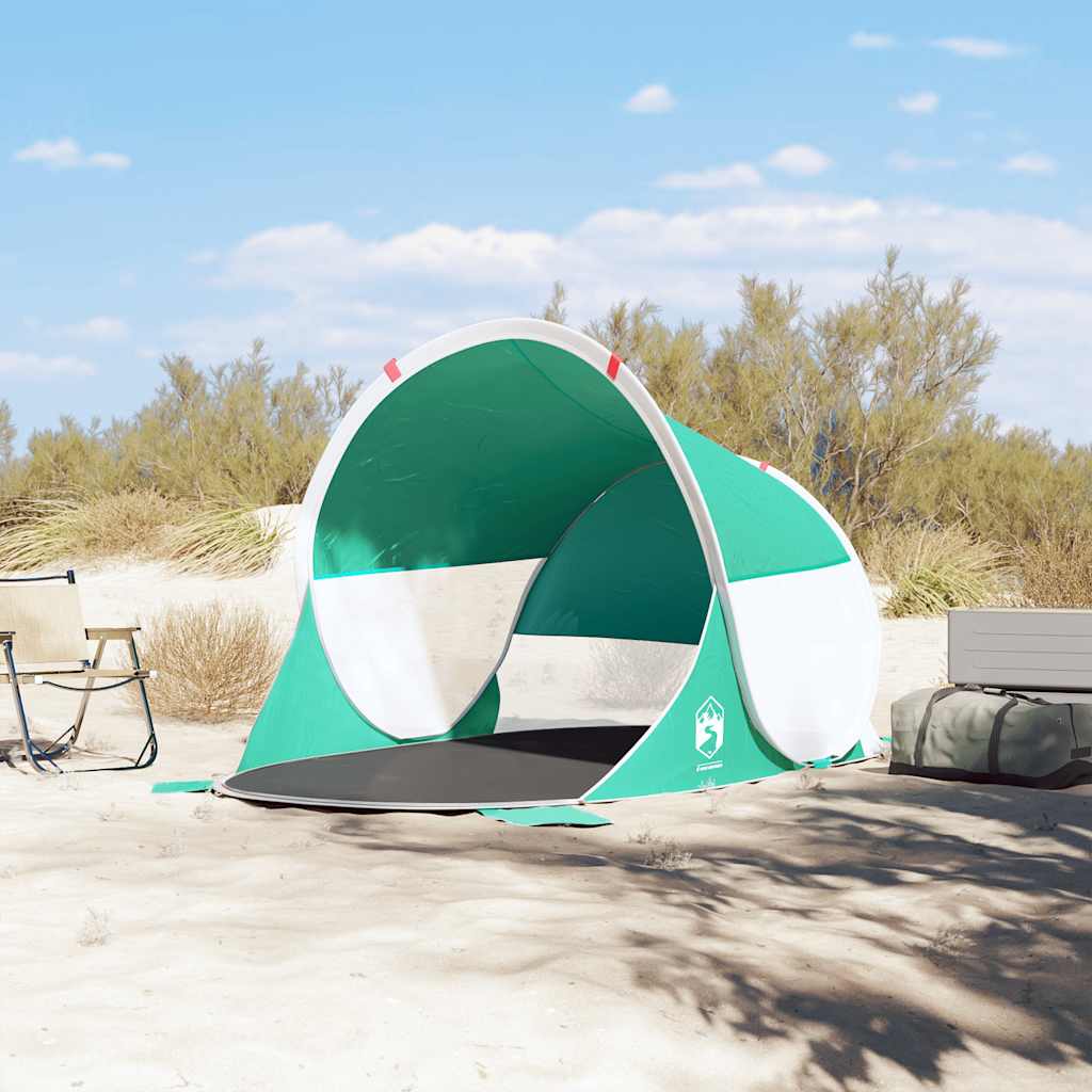 Beach Tent Sea Green Pop Up Waterproof