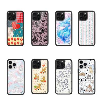 Новый Чехол для Телефона Wildflower 3D WF Клубника для iPhone 17 12 13 14 15 16 Pro Max Plus Funda Милый Мультяшный Дельфин Защитная Крышка