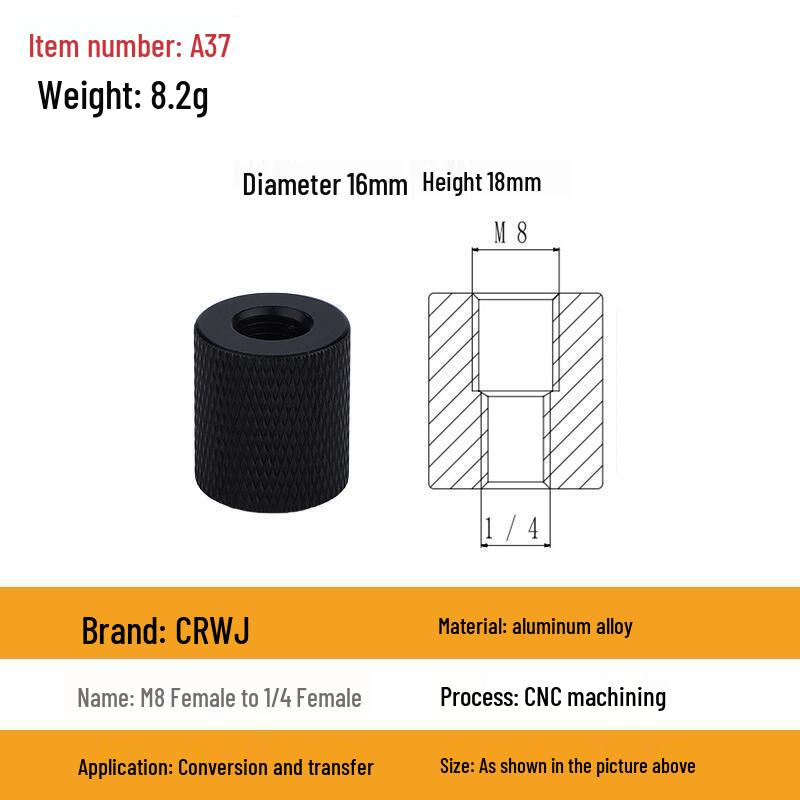 Адаптер-переходник с винтом для преобразования нескольких размеров для кронштейнов для камеры и проектора