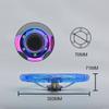 14inch 350MM Acrylic Steering Wheel & Anime Horn Button 6 Holes Neo Chrome Bubble Steering Wheel Depth 71MM PC-ST17ABS