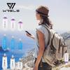 WRELS Складная мягкая фляга из ТПУ без Бисфенола А, удобная для хвата, для бега, велоспорта, фитнеса, туризма