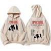 I Prevail VIOLENT NATURE Тур 2026 Худи Модные с длинным рукавом Зимние толстовки с капюшоном Панк-группа Графический принт Пуловеры