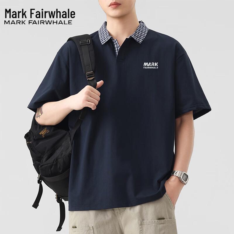 Mark Fairwhale Мужская рубашка поло с коротким рукавом