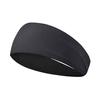 Men Sports Headband Moisture Wicking Wide Workout Headband Quick Drying Solid Color Running Cycling Sweatband Headband