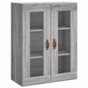 VidaXL Armoire murale sonoma gris 69,5x34x90 cm 828458