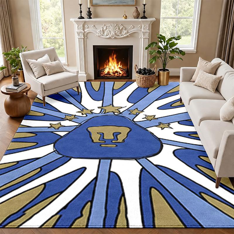 Club universidad nacional pumas Carpet Door Mat for Living Room or Bedroom Protective Mat Under Chair Office Decoration Christmas Gift Birthday Presen