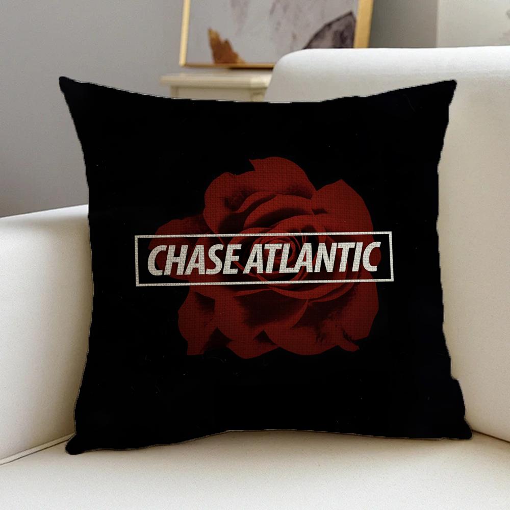 1S-Chase Atlantics Наволочка Наволочка для подушки, Противопылевой невидимый замок, Льняная подушка для дивана
