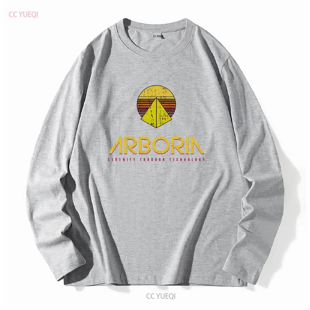 Arboria T Shirt long or short sleeves vintage Washed Stylish streetwear graphic Casual designer clothes Versatile homme fashion