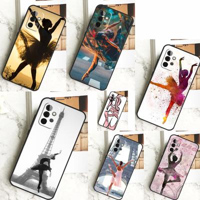 Чехол Ballerina Ballet Dance Girl Funda для Samsung Galaxy A52 A32 A12 A14 A34 A54 A51 A71 A53 A33 A13 A15 A25 A35 A55