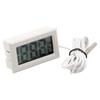 Mini LCD Digital Thermometer Used for Freezer Temperature - 50-110℃ Refrigerator Thermometer Indoor and Outdoor Waterproof Probe