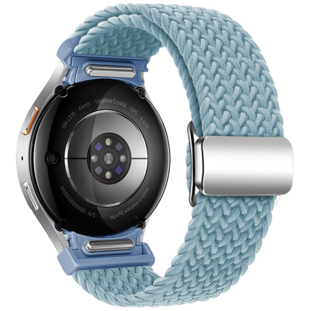 Для Samsung Galaxy Watch FE 40мм/Watch7/6/6 Classic/5/5 Active/5 Pro/4/4 Classic/4 Active Плетеный ремешок для часов Магнитный ремешок