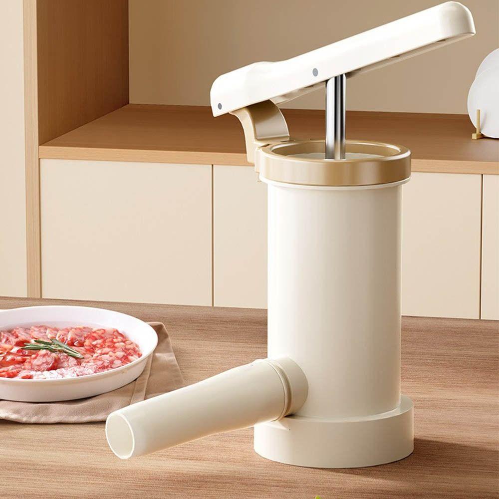 Домашняя ручная колбасная набивка Сверхмощная быстрая машина для наполнения мясом Энтузиасты колбас