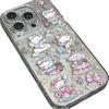 Серебряный чехол для iPhone 16 с Хелло Китти