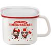 Эмалированный горшок для мисо Monchhichi Fuji с узором «Парад» MN50AKP 1,5 л Давайте!